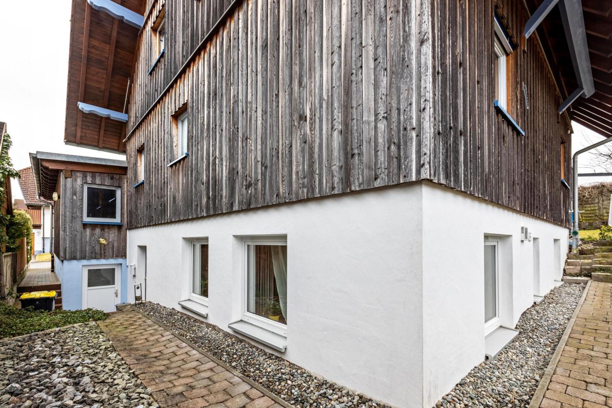 Ferienwohnung Im Holzhaus Donaueschingen Exterior foto